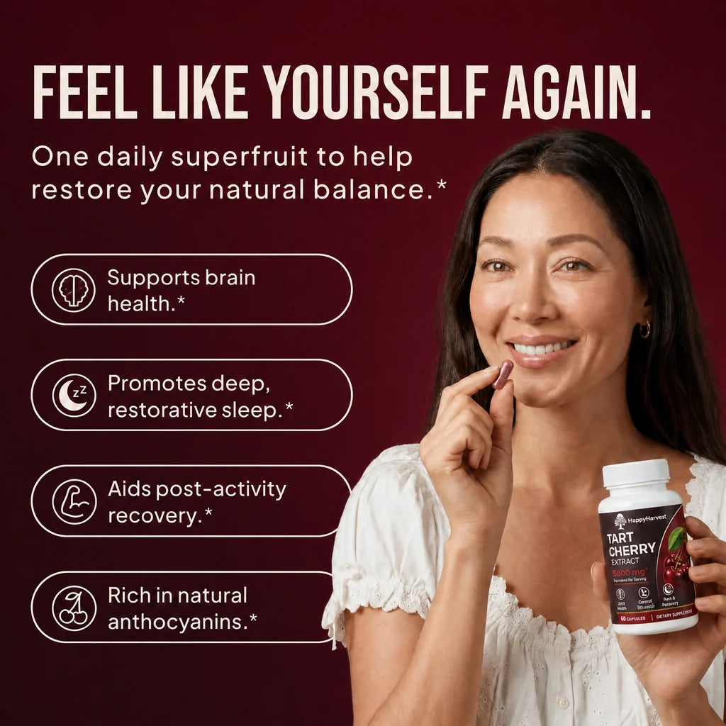 HerbHealth™ Cold-Pressed Tart Cherry Extract